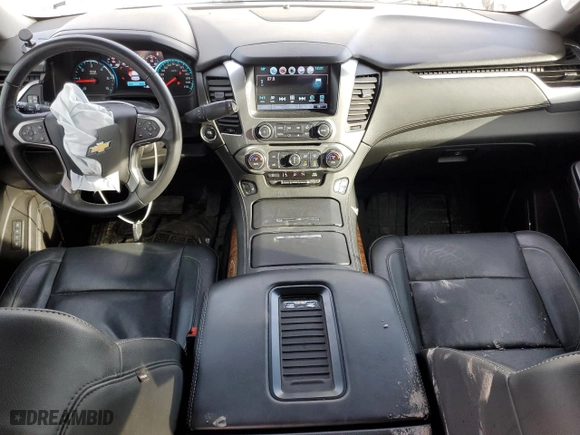 2017 Chevrolet Suburban Premier with VIN 1GNSKJKC0HR402146, listed as a Copart auction lot 48703865 with 91,279 mi miles and Salvage Title. Bid and sale history available at carsss.com. Image 8.