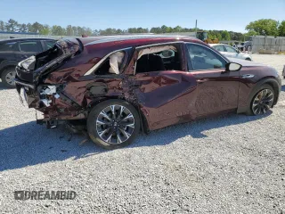 2024 Mazda CX-90 Premium Plus z VIN JM3KKEHA6R1132546, wystawiony jako Copart lot #53309705 z przebiegiem 17 303 mil mil oraz Szkody całkowita. Historia ofert i sprzedaży dostępna na DreamBid. Obrazek 3.