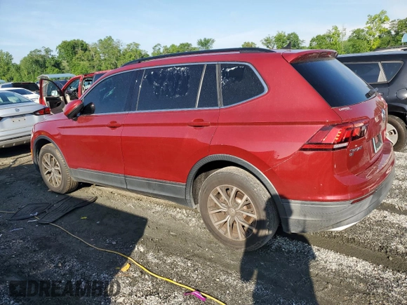 2019 Volkswagen Tiguan SE with VIN 3VV3B7AX9KM018445, listed as a Copart auction lot 55603775 with 96,994 mi miles and Clean Title. Bid and sale history available at DreamBid. Image 2.