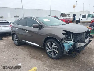 2015 Nissan Murano S with VIN 5N1AZ2MG1FN213009, listed as a IAAI auction lot 41365676 with 175,241 mi miles. Bid and sale history available at carsss.com. Image 1.