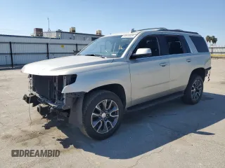 2016 Chevrolet Tahoe LS with VIN 1GNSCAKC7GR465949, listed as a Copart auction lot 50030625 with 136,608 mi miles and Salvage title. Bid and sale history available at DreamBid. Image 1.
