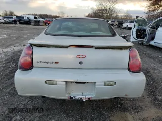 2003 Chevrolet Monte Carlo SS with VIN 2G1WX12K439347599, listed as a Copart auction lot 81185524 with 90,738 mi miles and Clean Title. Bid and sale history available at carsss.com. Image 6.