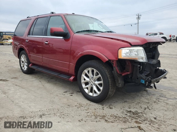 2016 Ford Expedition Limited with VIN 1FMJU2AT6GEF39017, listed as a Copart auction lot 85865614 with 190,359 mi miles and Salvage title. Bid and sale history available at DreamBid. Image 4.