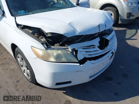 2007 Toyota Camry CE with VIN 4T1BE46K47U706736, listed as a IAAI auction lot 41760496 with 205,016 mi miles. Bid and sale history available at carsss.com. Image 6.