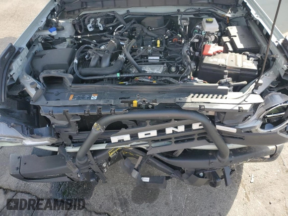 2024 Ford Bronco Black Diamond with VIN 1FMDE1BH9RLB26151, listed as a Copart auction lot 51706795 with 10,981 mi miles and Salvage title. Bid and sale history available at DreamBid. Image 13.