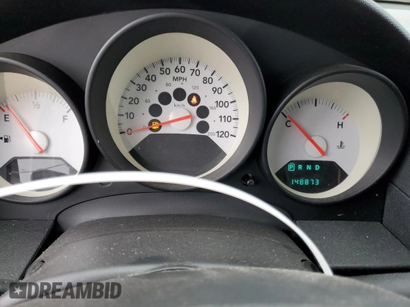 2008 Dodge Caliber SE with VIN 1B3HB28B18D578614, listed as a Copart auction lot 49223565 with 148,873 mi miles and Salvage Title. Bid and sale history available at carsss.com. Image 9.