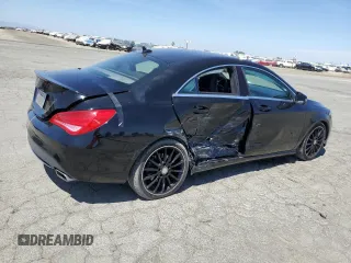 2014 Mercedes-Benz CLA 250 with VIN WDDSJ4EB9EN151538, listed as a Copart auction lot 62031605 with 91,054 mi miles and Salvage title. Bid and sale history available at DreamBid. Image 3.