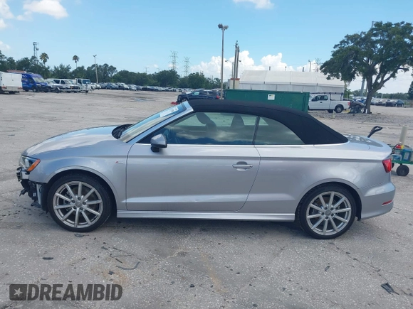 2015 Audi A3 with VIN WAUWFLFF8F1073168, listed as a IAAI auction lot 42523908 with 93,421 mi miles and . Bid and sale history available at DreamBid. Image 14.