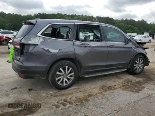 2021 Honda Pilot EX-L z VIN 5FNYF5H50MB036356, wystawiony jako Copart lot #56970145 z przebiegiem 77 625 mil mil oraz Szkoda całkowita • Salvage title. Historia ofert i sprzedaży dostępna na DreamBid. Obrazek 3.