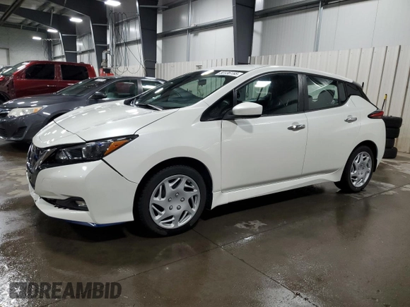 2020 Nissan LEAF SV Plus with VIN 1N4BZ1CP4LC305023, listed as a Copart auction lot 50136155 with 46,195 mi miles and Salvage Title. Bid and sale history available at DreamBid. Image 1.