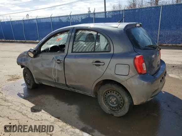 2017 Nissan Micra S with VIN 3N1CK3CP9HL267026, listed as a Copart auction lot 52287265 with Not Provided miles and Salvage Title. Bid and sale history available at DreamBid. Image 2.