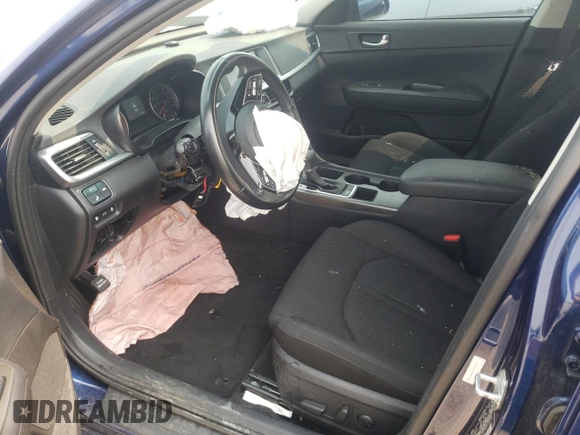 2019 Kia Optima LX with VIN 5XXGT4L31KG319878, listed as a Copart auction lot 52647693 with 48,665 mi miles and Salvage Title. Bid and sale history available at carsss.com. Image 7.