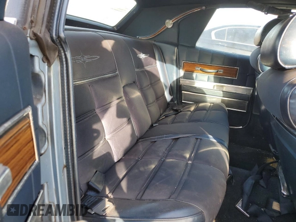 1969 Ford Thunderbird with VIN 9Y87N109391, listed as a Copart auction lot 76950694 with 4,603 mi miles and Clean Title. Bid and sale history available at DreamBid. Image 10.