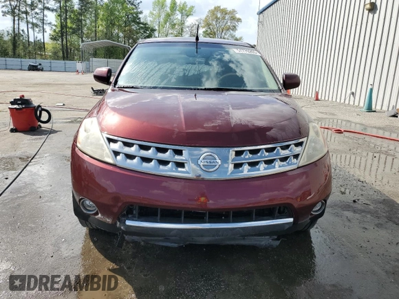 2007 Nissan Murano SL z VIN JN8AZ08T67W515959, wystawiony jako Copart lot #51770265 z przebiegiem 167 154 mil mil oraz Szkoda całkowita • Salvage title. Historia ofert i sprzedaży dostępna na DreamBid. Obrazek 5.