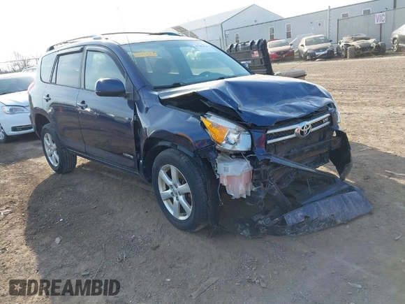 2007 Toyota RAV4 Limited with VIN JTMZK31V376005181, listed as a IAAI auction lot 41782470 with 316,342 mi miles. Bid and sale history available at carsss.com. Image 1.