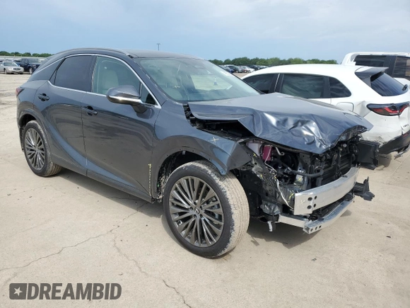 2025 Lexus RX 350h с VIN 2T2BBMCA7SC078939, выставлен на аукционе Copart как лот 55399675 с пробегом 203 миль миль и Чистый • Clean title. История ставок и продаж доступна на DreamBid. Изображение 4.