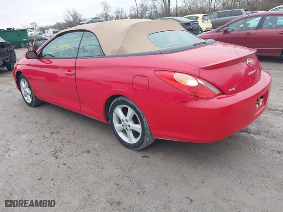 2005 Toyota Camry Solara SE with VIN 4T1FA38P45U039955, listed as a IAAI auction lot 41524471 with 186,852 mi miles. Bid and sale history available at carsss.com. Image 3.