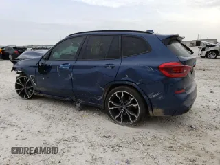 2020 BMW X3 M Competition z VIN 5YMTS0C04L9B85649, wystawiony jako Copart lot #46350993 z przebiegiem Nie podano mil oraz . Historia ofert i sprzedaży dostępna na DreamBid. Obrazek 2.