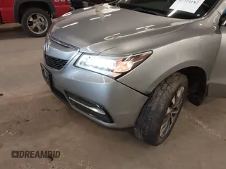 2016 Acura MDX w/Tech with VIN 5FRYD4H49GB033918, listed as a IAAI auction lot 41324182 with 181,244 mi miles. Bid and sale history available at carsss.com. Image 6.