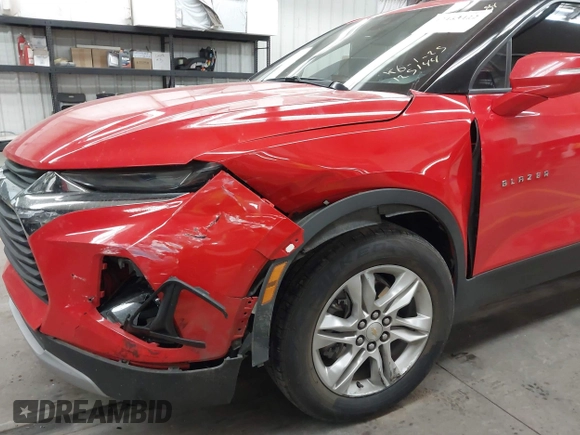 2022 Chevrolet Blazer LT with VIN 3GNKBCR49NS125144, listed as a IAAI auction lot 42453422 with 89,888 mi miles and . Bid and sale history available at DreamBid. Image 6.
