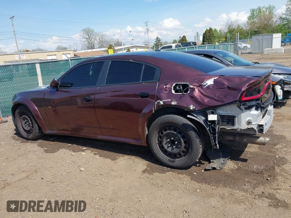 2018 Dodge Charger Police with VIN 2C3CDXKT3JH214872, listed as a IAAI auction lot 42078447 with 138,785 mi miles and . Bid and sale history available at carsss.com. Image 15.