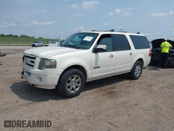 2008 Ford Expedition Max Limited z VIN 1FMFK20518LA75291, wystawiony jako IAAI lot #42388479 z przebiegiem 207 701 mil mil oraz . Historia ofert i sprzedaży dostępna na DreamBid. Obrazek 2.