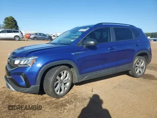 2023 Volkswagen Taos S с VIN 3VVFX7B22PM322614, выставлен на аукционе Copart как лот 43425655 с пробегом 59 939 миль миль и Списание • Salvage title. История ставок и продаж доступна на DreamBid. Изображение 1.