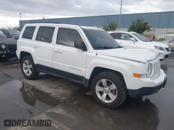 2014 Jeep Patriot Sport with VIN 1C4NJRBB3ED509117, listed as a IAAI auction lot 41799057 with 161,663 mi miles. Bid and sale history available at carsss.com. Image 1.