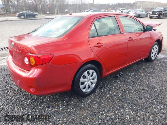2010 Toyota Corolla with VIN 2T1BU4EE2AC309033, listed as a IAAI auction lot 41521887 with 305,228 mi miles. Bid and sale history available at carsss.com. Image 4.