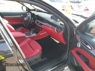 2019 Alfa Romeo Stelvio Ti with VIN ZASPAKBN6K7C46780, listed as a IAAI auction lot 41925163 with Not provided miles and . Bid and sale history available at DreamBid. Image 5.