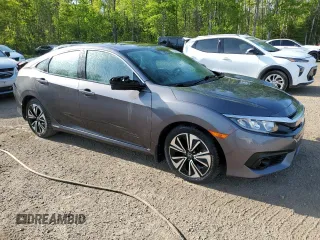 2016 Honda Civic EX-T with VIN 2HGFC1F44GH114785, listed as a Copart auction lot 57383755 with 168,529 mi miles and Salvage title. Bid and sale history available at DreamBid. Image 4.
