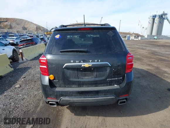 2016 Chevrolet Equinox LTZ with VIN 2GNFLGE38G6174419, listed as a IAAI auction lot 41626350 with 260,674 mi miles. Bid and sale history available at carsss.com. Image 16.