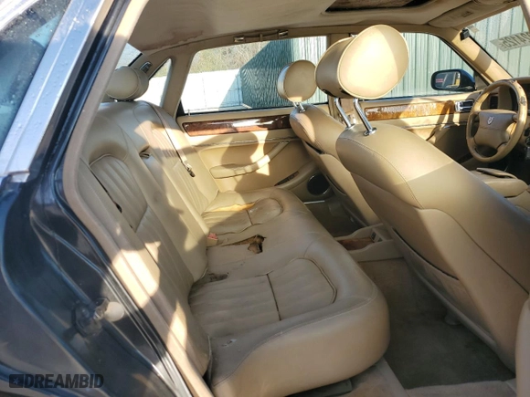 1997 Jaguar XJ with VIN SAJHX1245VC805665, listed as a Copart auction lot 45024125 with 0 mi miles and Salvage Title. Bid and sale history available at carsss.com. Image 10.