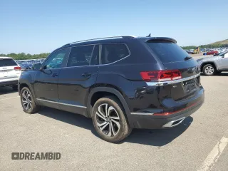 2022 Volkswagen Atlas SEL with VIN 1V2BP2CA9NC519850, listed as a Copart auction lot 61124825 with 26,243 mi miles and Salvage title. Bid and sale history available at DreamBid. Image 2.