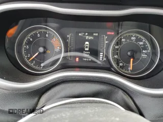 2018 Jeep Cherokee Latitude Plus with VIN 1C4PJLLX5JD612551, listed as a Copart auction lot 87692585 with 74,812 mi miles and Salvage Title. Bid and sale history available at carsss.com. Image 9.