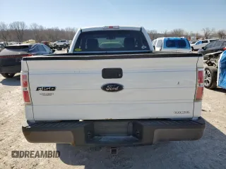 2013 Ford F-150 XL with VIN 1FTMF1EM0DKF06830, listed as a Copart auction lot 48296765 with 160,430 mi miles and Salvage title. Bid and sale history available at DreamBid. Image 6.