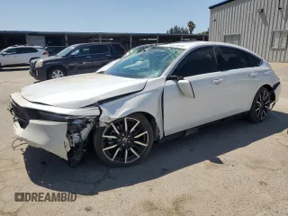 2023 Honda Accord Touring с VIN 1HGCY2F80PA024870, выставлен на аукционе Copart как лот 62218215 с пробегом 30 656 миль миль и Списание • Salvage title. История ставок и продаж доступна на DreamBid. Изображение 1.