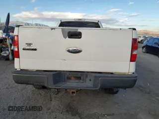 2008 Ford F-150 XL with VIN 1FTRF14V68KD58687, listed as a Copart auction lot 84562064 with 189,533 mi miles and Salvage Title. Bid and sale history available at carsss.com. Image 6.
