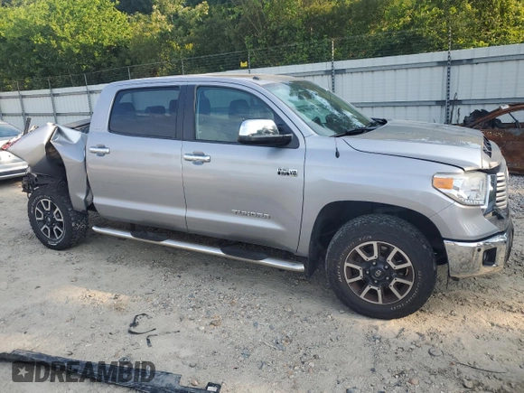 2016 Toyota Tundra 4WD Truck LTD with VIN 5TFHW5F17GX520129, listed as a Copart auction lot 62409424 with 76,277 mi miles and Salvage Title. Bid and sale history available at carsss.com. Image 4.