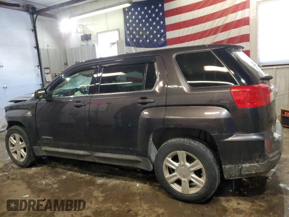 2016 GMC Terrain SLE with VIN 2GKFLSEK3G6129282, listed as a Copart auction lot 44987365 with 125,731 mi miles and Salvage Title. Bid and sale history available at DreamBid. Image 2.