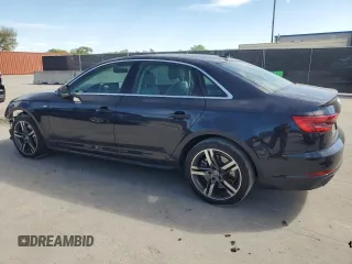 2017 Audi A4 Premium Plus with VIN WAUENAF41HN058699, listed as a Copart auction lot 48110775 with 69,876 mi miles and Salvage Title. Bid and sale history available at carsss.com. Image 2.