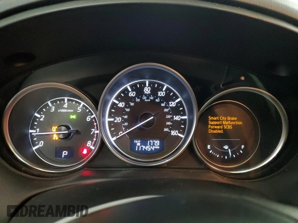 2016 Mazda CX-5 Grand Touring with VIN JM3KE4DY1G0669316, listed as a Copart auction lot 79961554 with 117,454 mi miles and Salvage Title. Bid and sale history available at carsss.com. Image 9.