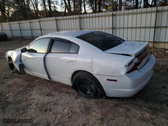2014 Dodge Charger Police with VIN 2C3CDXAT5EH290097, listed as a Copart auction lot 83330464 with 188,086 mi miles and Salvage Title. Bid and sale history available at carsss.com. Image 2.
