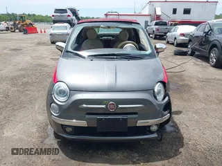 2012 FIAT 500 Lounge with VIN 3C3CFFER6CT142001, listed as a IAAI auction lot 42309609 with 56,367 mi miles and . Bid and sale history available at DreamBid. Image 12.