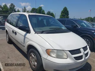 2001 Dodge Caravan SE z VIN 1B4GP243X1B252190, wystawiony jako IAAI lot #42188322 z przebiegiem 142 821 mil mil oraz . Historia ofert i sprzedaży dostępna na DreamBid. Obrazek 1.