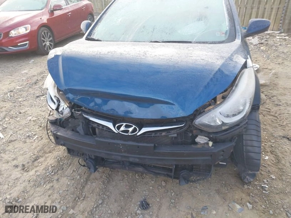 2016 Hyundai Elantra SE with VIN KMHDH4AE5GU489280, listed as a IAAI auction lot 41008040 with 102,749 mi miles. Bid and sale history available at carsss.com. Image 6.