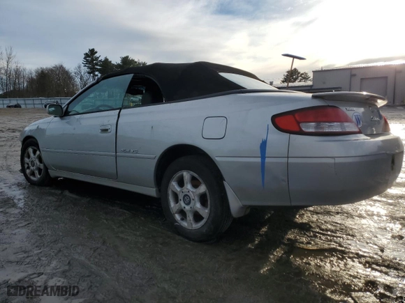 2001 Toyota Camry Solara SE with VIN 2T1FF28P61C459532, listed as a Copart auction lot 46631065 with 207,849 mi miles and Non Repairable. Bid and sale history available at carsss.com. Image 2.