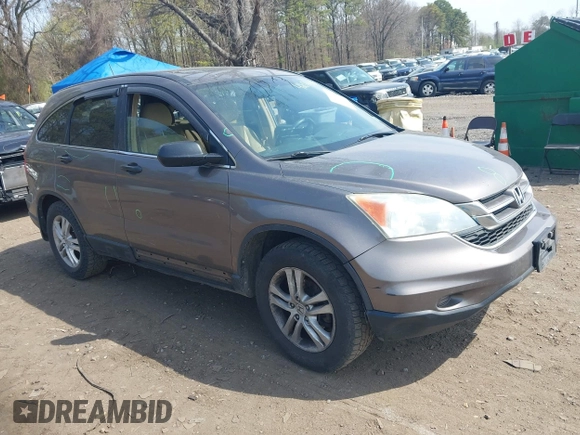 2010 Honda CR-V EX with VIN 5J6RE4H58AL074969, listed as a IAAI auction lot 42074484 with 285,697 mi miles. Bid and sale history available at carsss.com. Image 1.
