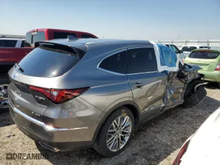 2023 Acura MDX w/Advance Package with VIN 5J8YE1H81PL038531, listed as a Copart auction lot 45380755 with 28,365 mi miles and Salvage Title. Bid and sale history available at carsss.com. Image 3.