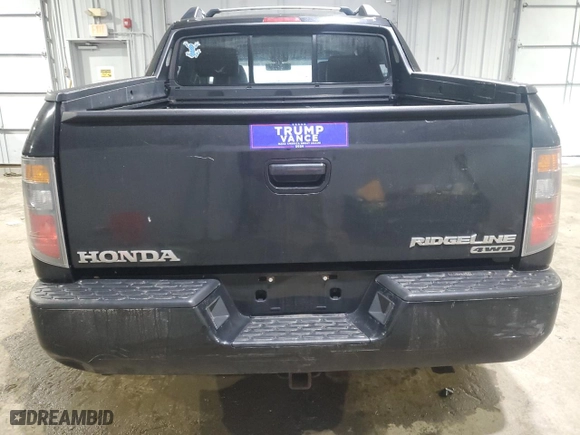 2008 Honda Ridgeline RTL with VIN 2HJYK165X8H531215, listed as a Copart auction lot 45991305 with 205,117 mi miles and Salvage Title. Bid and sale history available at carsss.com. Image 6.